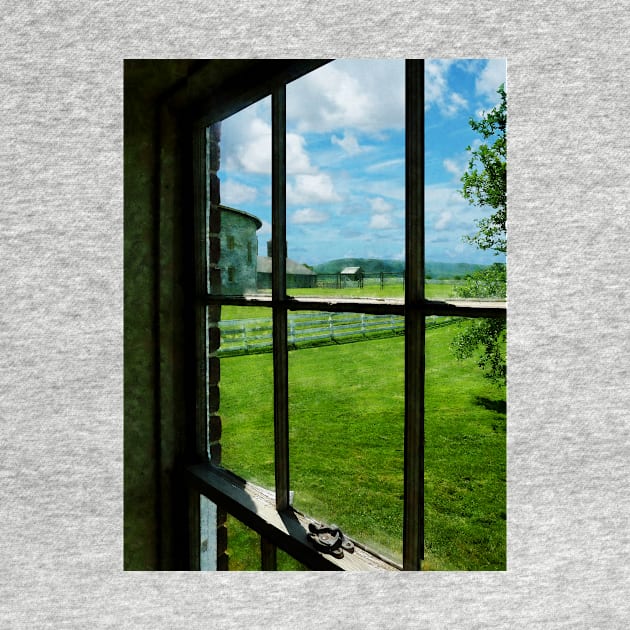 Farms - Farm Through Window by SusanSavad